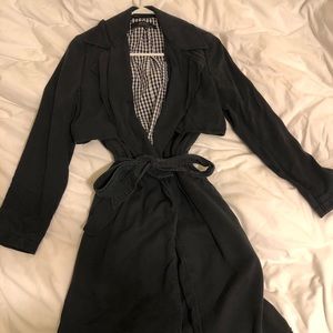 Zara navy Trench coat